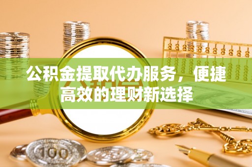 巨鹿公积金提取代办服务，便捷高效的理财新选择