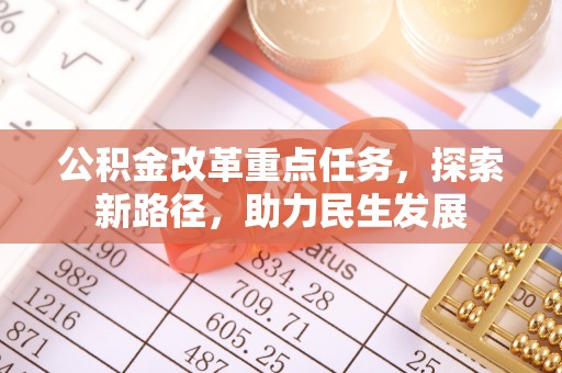 巨鹿公积金改革重点任务，探索新路径，助力民生发展
