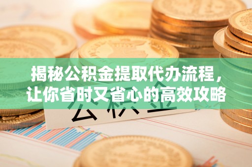 巨鹿揭秘公积金提取代办流程，让你省时又省心的高效攻略