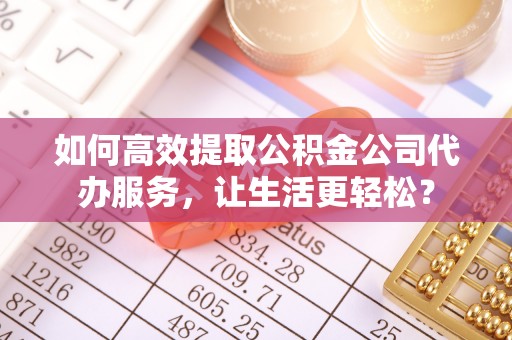 巨鹿如何高效提取公积金公司代办服务，让生活更轻松？