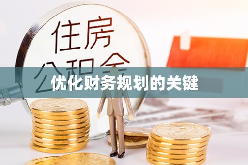 巨鹿优化财务规划的关键