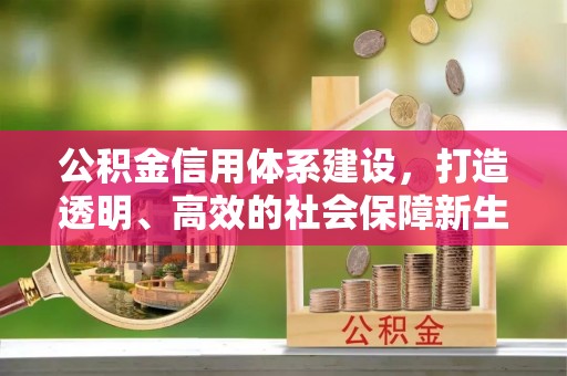 巨鹿公积金信用体系建设，打造透明、高效的社会保障新生态