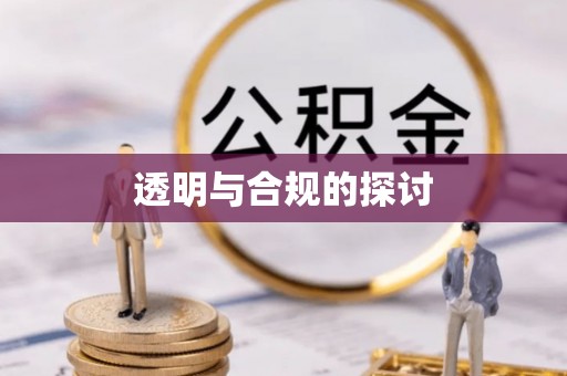 巨鹿透明与合规的探讨