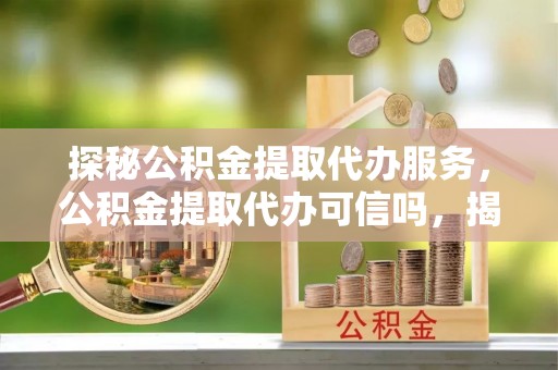 巨鹿探秘公积金提取代办服务，公积金提取代办可信吗，揭秘真相与选择指南