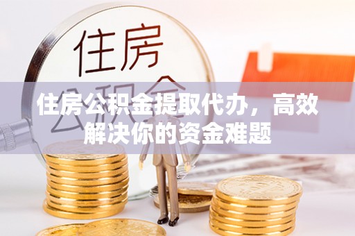 巨鹿住房公积金提取代办，高效解决你的资金难题