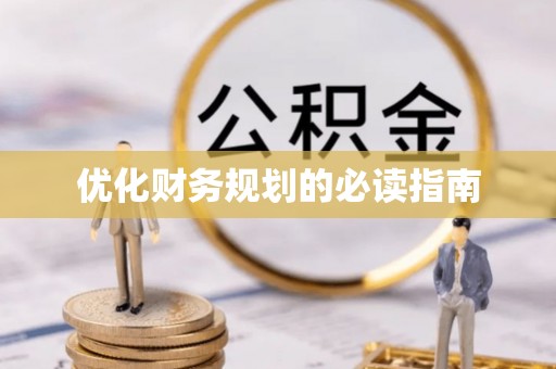 巨鹿优化财务规划的必读指南