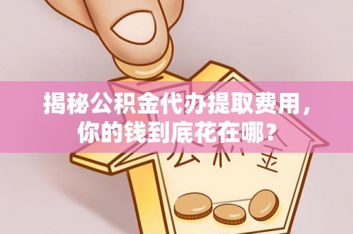 巨鹿揭秘公积金代办提取费用，你的钱到底花在哪？