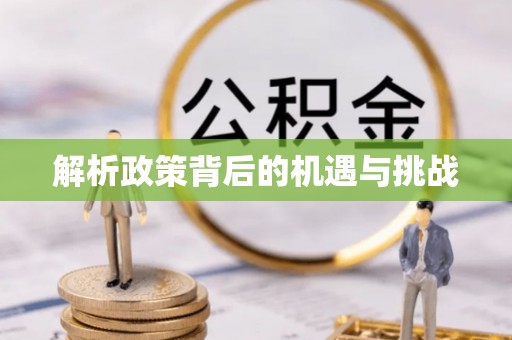 巨鹿解析政策背后的机遇与挑战