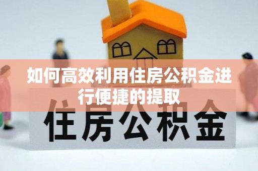 巨鹿如何高效利用住房公积金进行便捷的提取