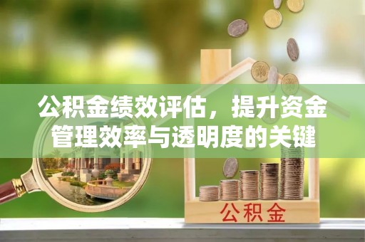 巨鹿公积金绩效评估，提升资金管理效率与透明度的关键